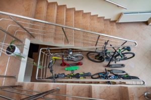 Treppenreinigung in einemMehrfamilienhaus